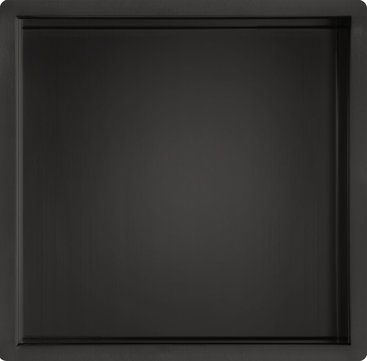 JTP - Matt Black Shower Niche