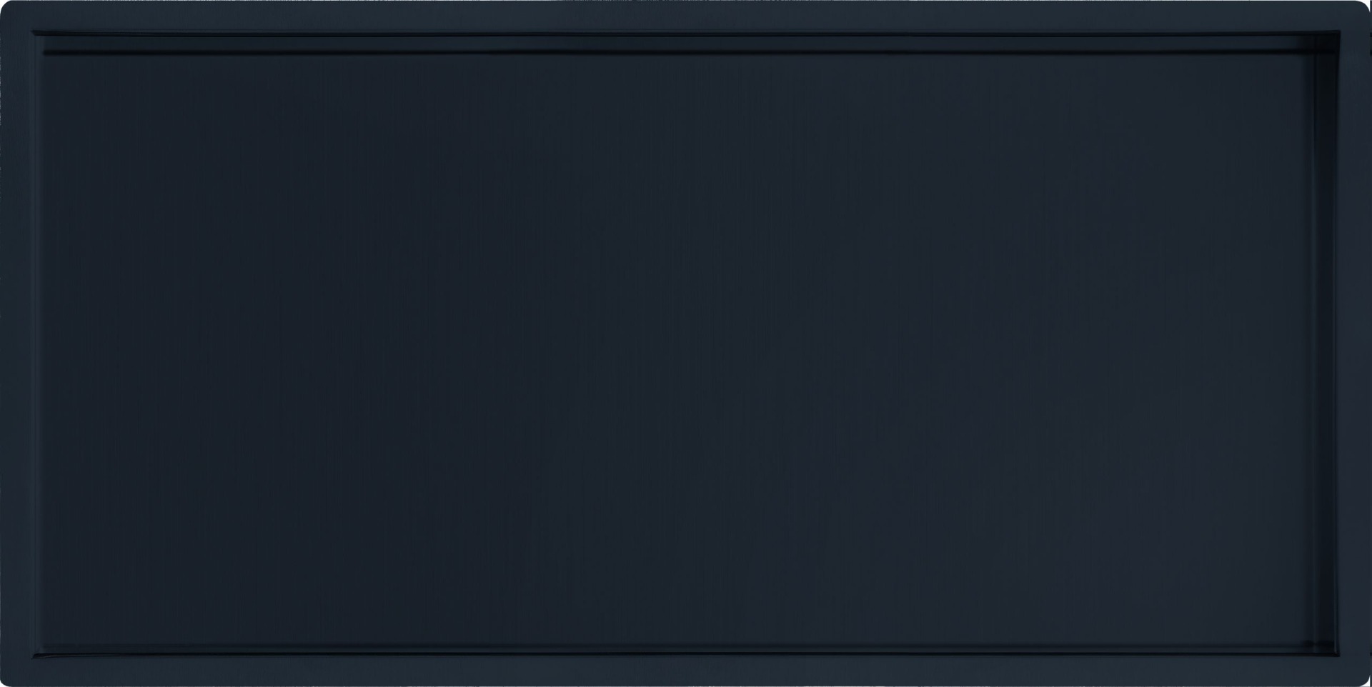 JTP - Matt Black Shower Niche 2