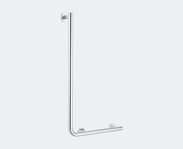 Safety Bar 90° Polished Finish Right