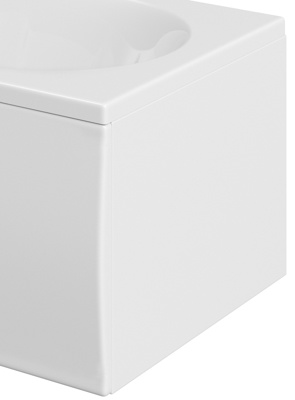 Amore P Shape 750mm End Panel Only