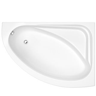 Trojan Orlando Corner Bath 1500 x 1020mm Right Hand NTH - White