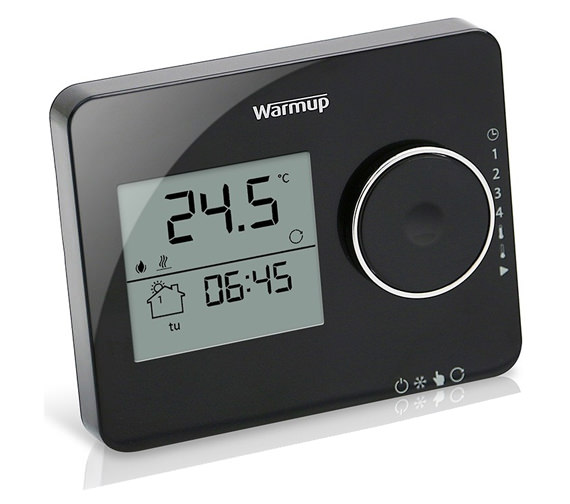 Tempo Digital Thermostat - Piano Black