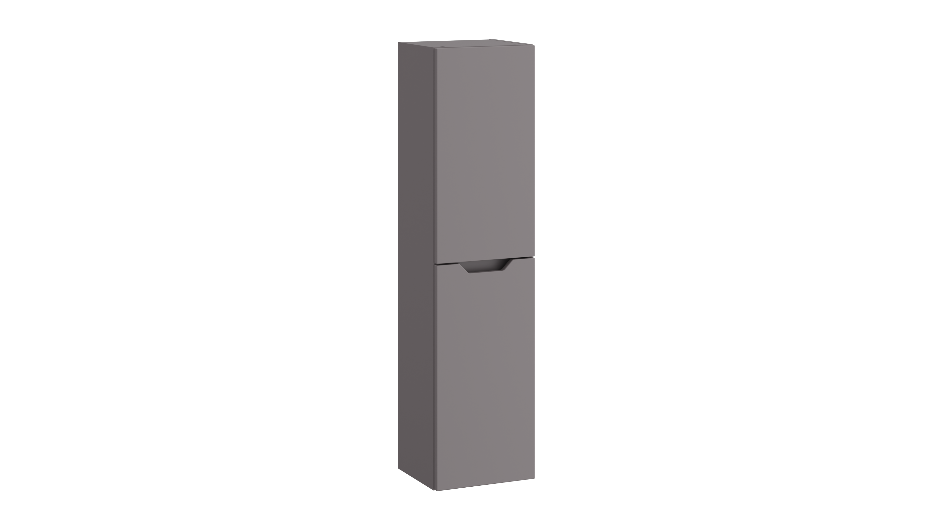 Urban Wall Hung Tall Unit Slate Grey