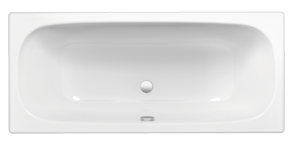 Bette BetteDuett bathtub 3020-001AR 1700x750mm, anti-slip, pergamon