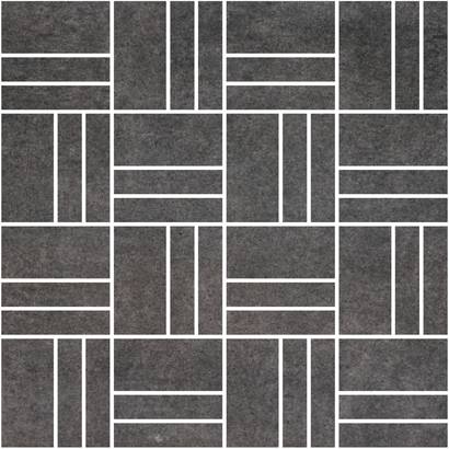 City Stone Anthracite Matt 30x30 Linear Mosiacs - Price per m2