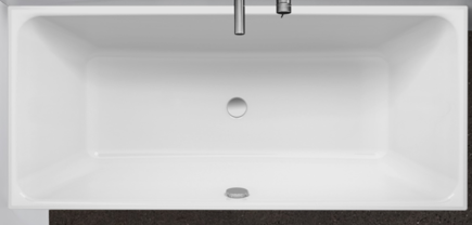 Bette Loft rectangular bath, built-in pergamon - 1700 x 800mm