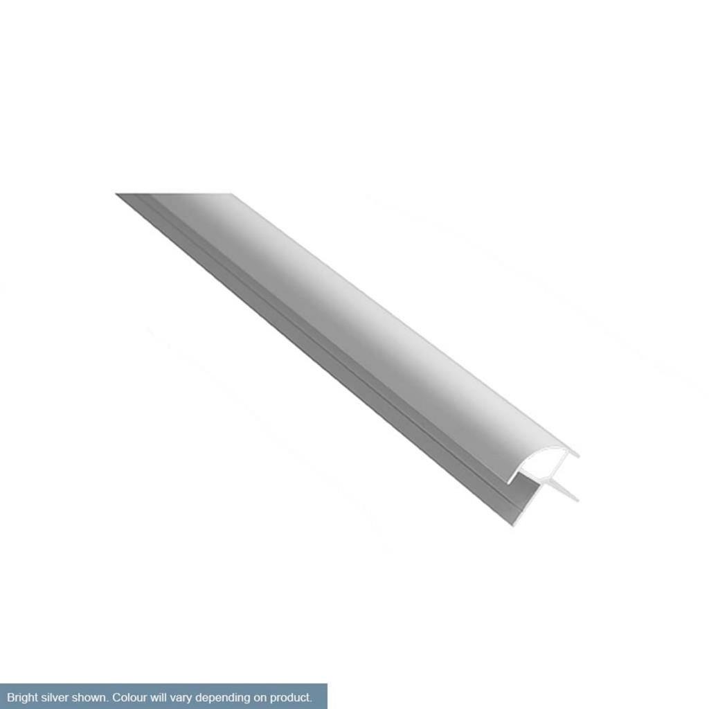 Hydropanel External Extrusion - Aluminium - Bright silver