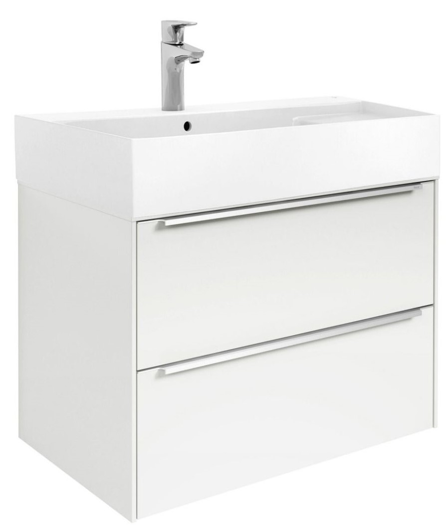 32752B000 + 857001806 Unik (base unit and basin) GLOSS WHITE