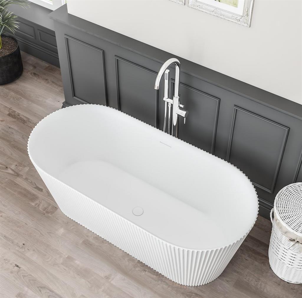 Sandford 1500x740x580mm (440mm Depth) Freestanding Bath - White