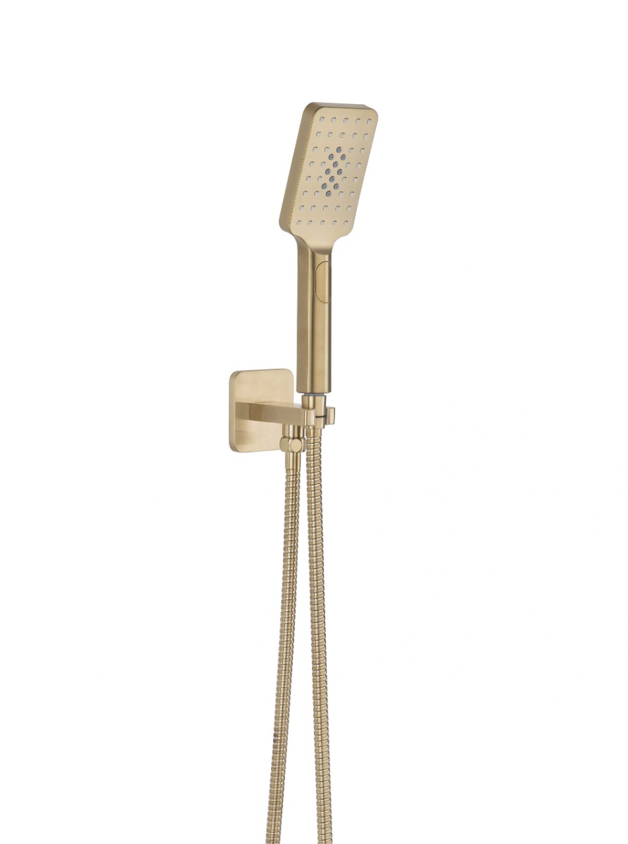 JTP - HIX Square Water Outlet with Holder, Hose and Hand Shower 1