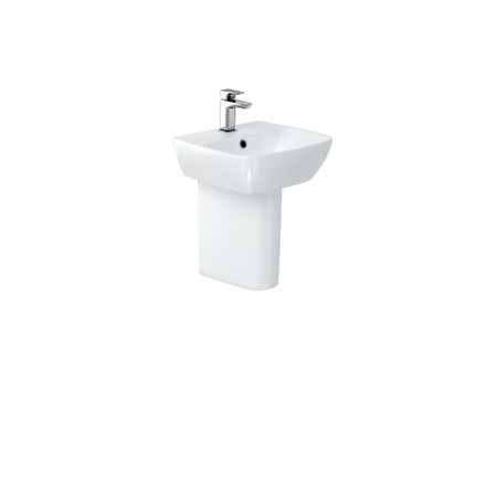 MyHome 40cm Basin with semi pedestal