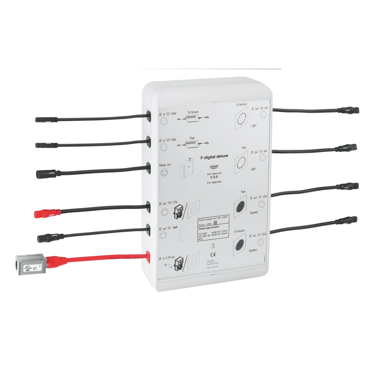 GROHE F-DIGITAL DELUXE BASE UNIT BOX 2.0 BLUETOOTH (BCU V2.0)