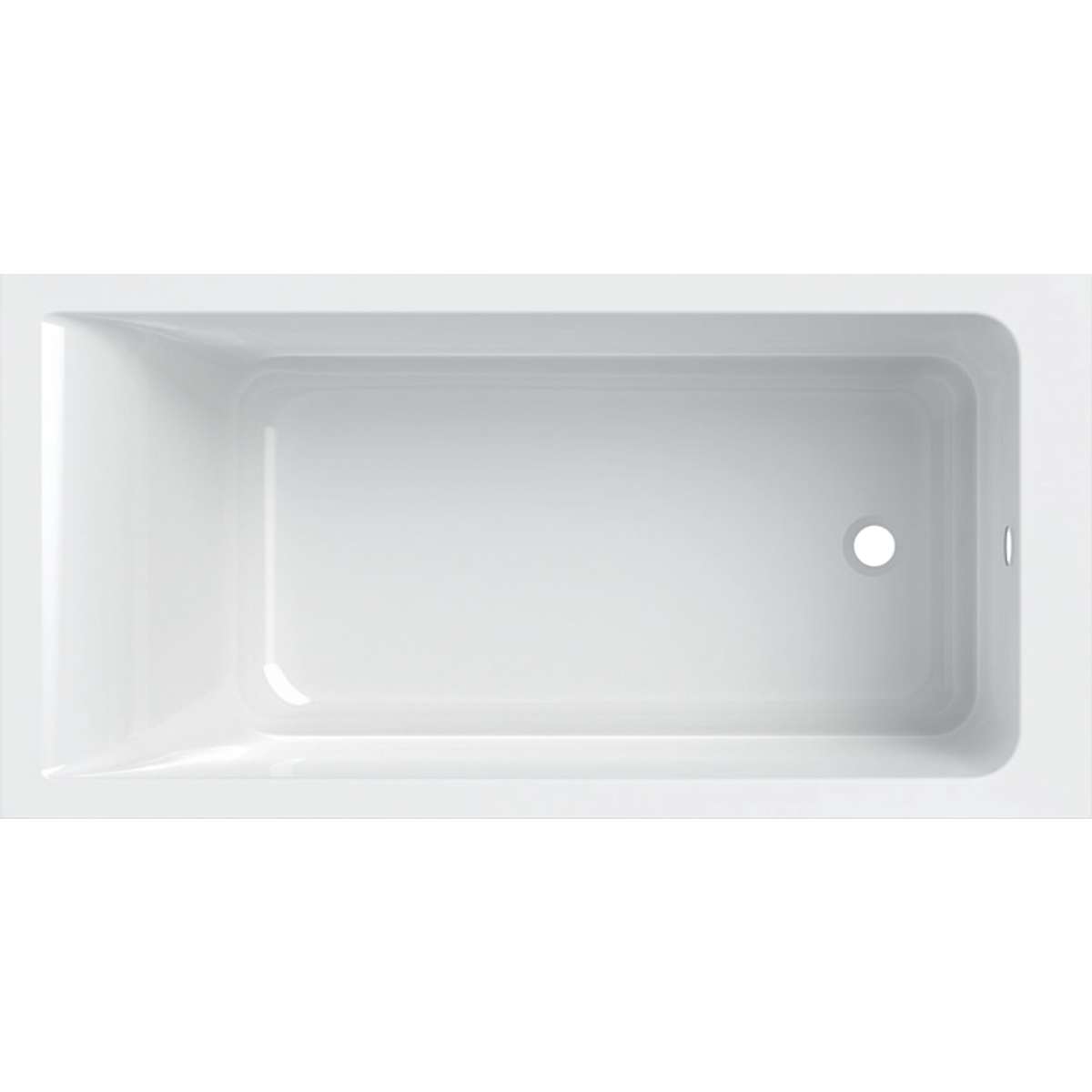 Renova Plan Rectangular Bathtub With Feet 1400X700mm