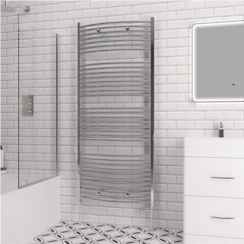 Curved Biava Multirail 1720 x 750 Chrome