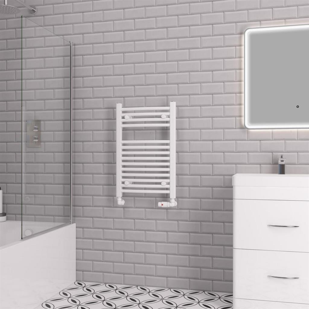 Curved Biava Multirail 688 x 450 Gloss White