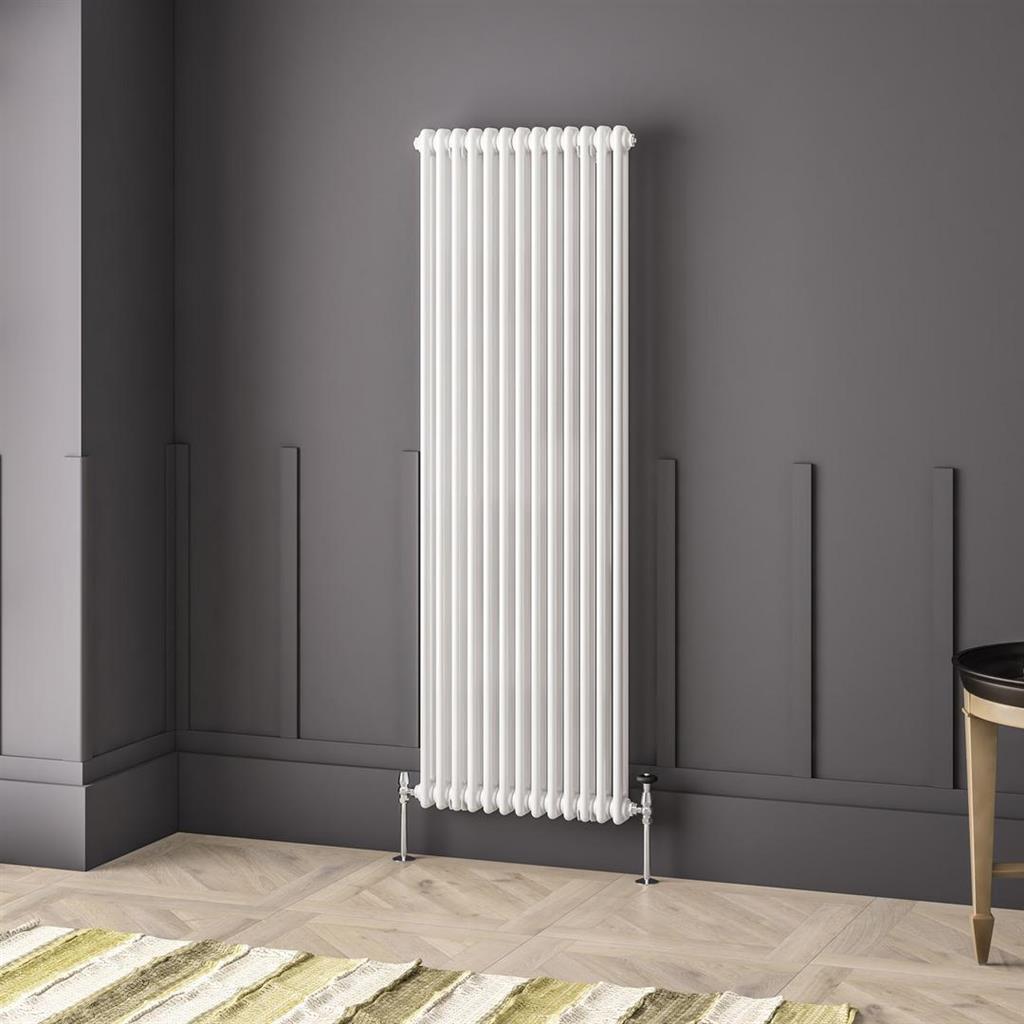 Imperia 2 Column Radiator 1800 x 605mm Gloss White