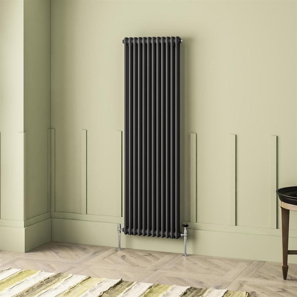 Imperia 2 Column Radiator 1800 x 560mm Matt Anthracite