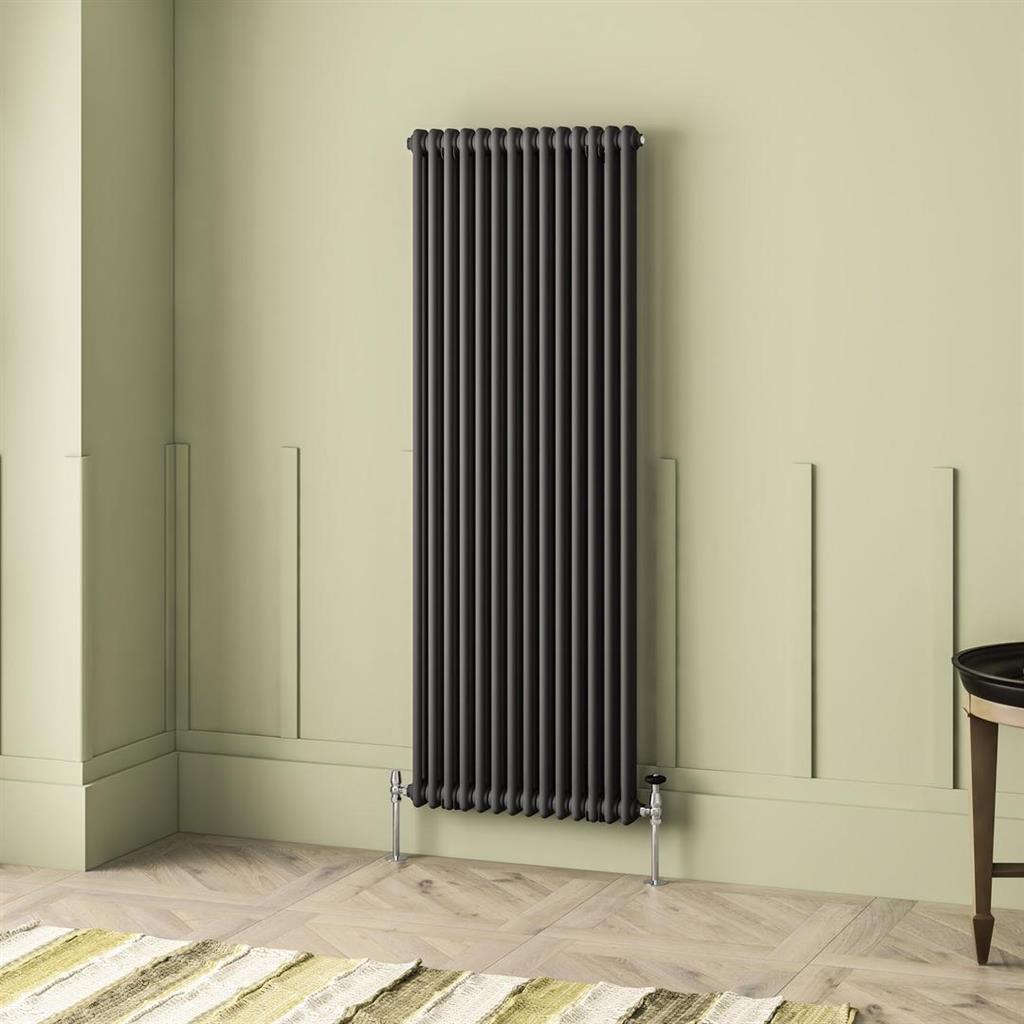 Imperia 2 Column Radiator 1800 x 650mm Matt Anthracite