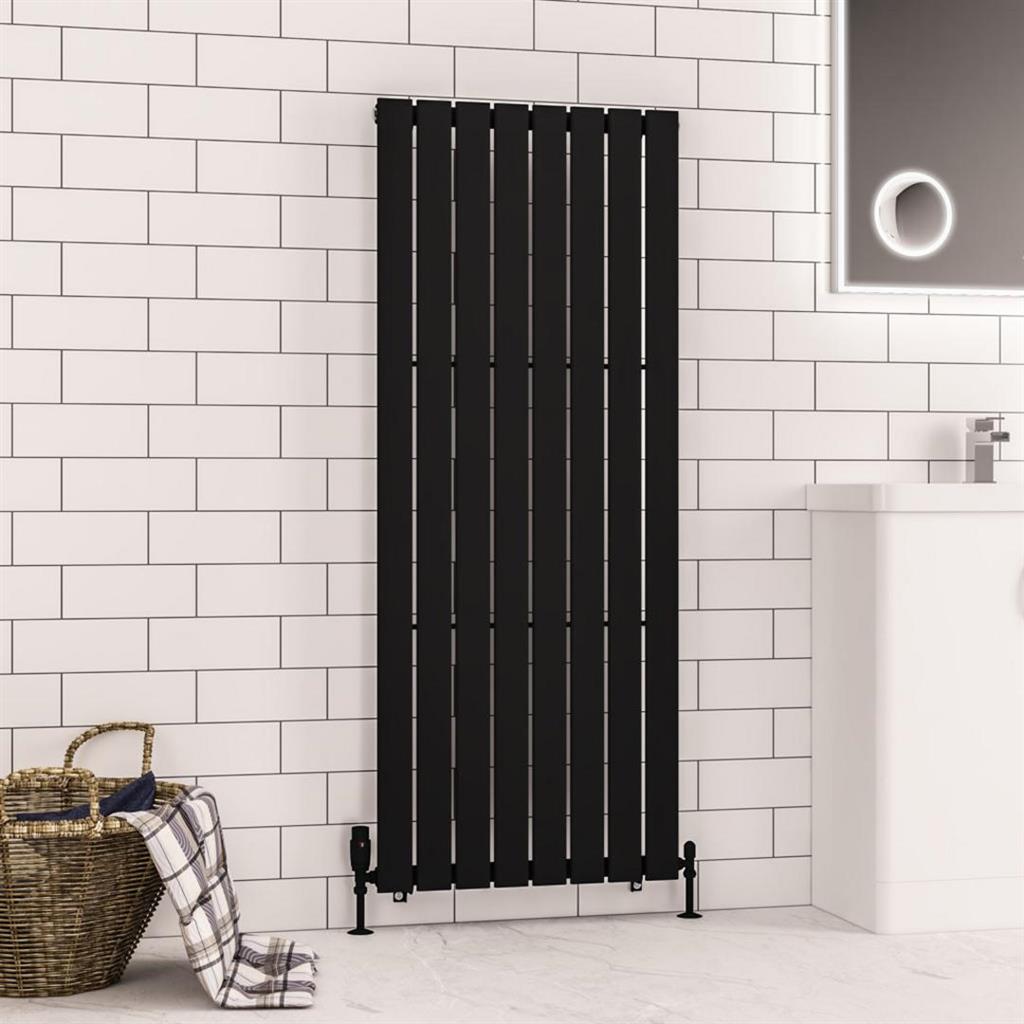 Warrington 1500 x 604 Radiator Type10 Matt Black
