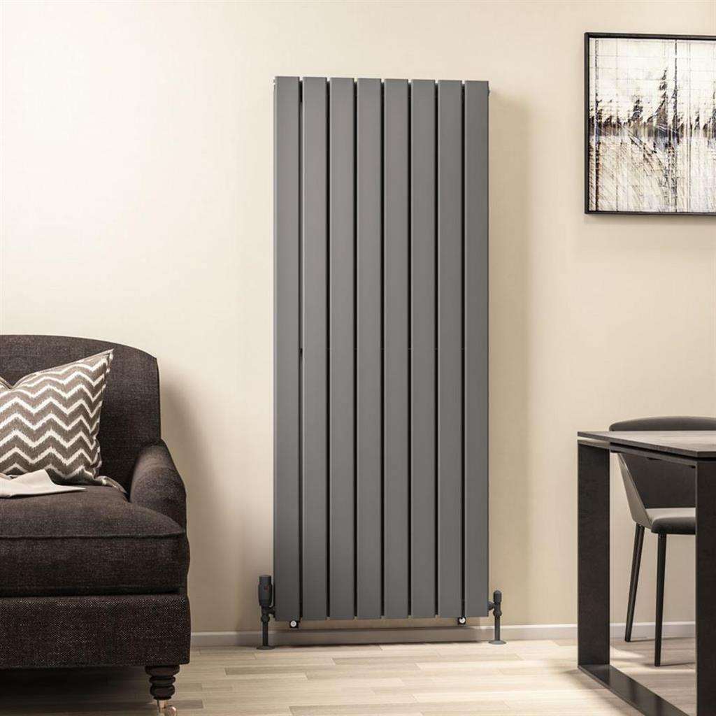 Warrington 1500 x 608 Radiator Type20 Matt Anthracite