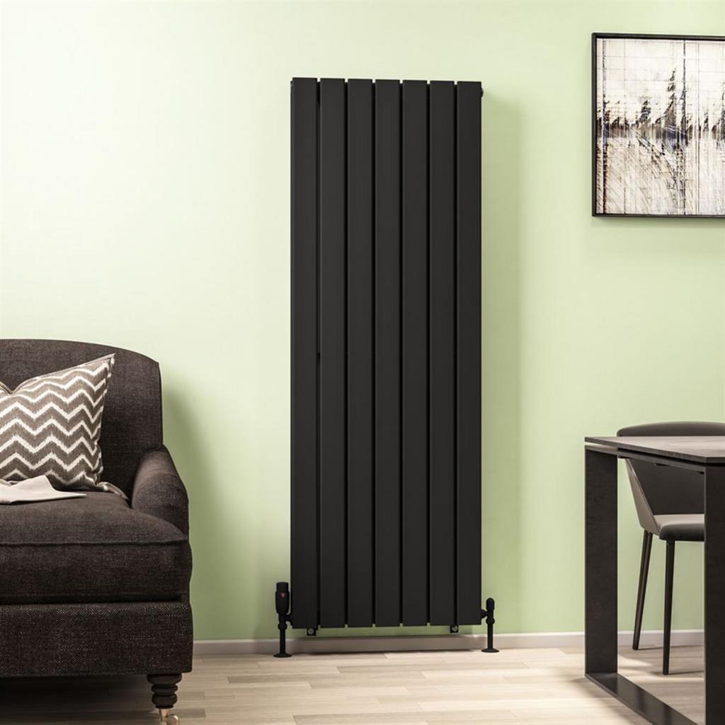 Warrington 1500 x 532 Radiator Type20 Matt Black