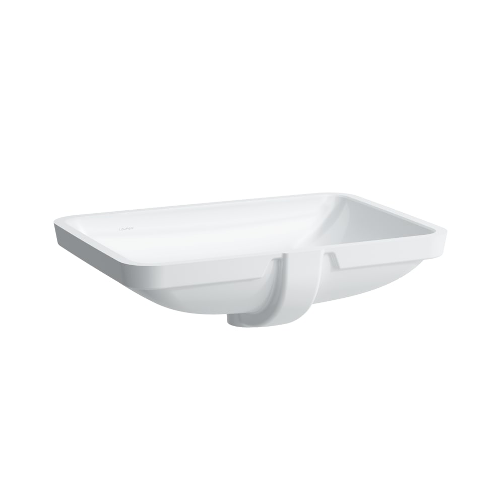 Under-mounted washbasin, ground - WHITE