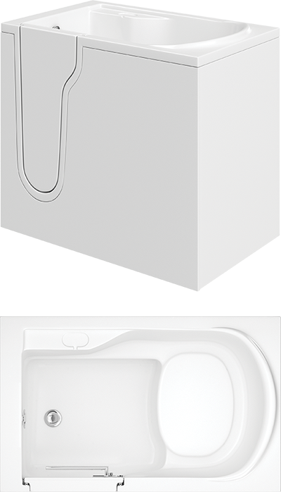 Freedom Mini Easy Access Bath 1060 X 660mm