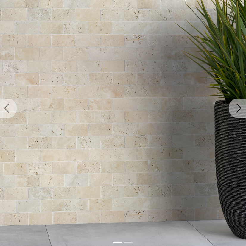 Lydia Classico Tumbled (Travertine) 48x100mm- price per m2