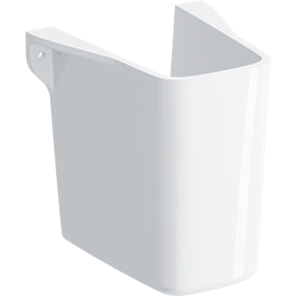 Selnova Square half pedestal for handrinse basinr