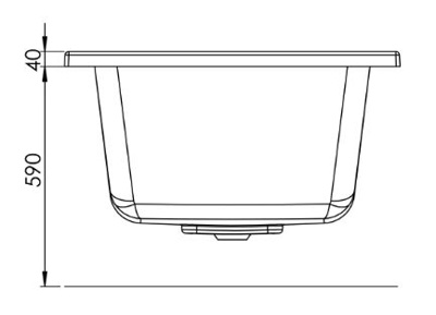 Trojan Solarna Linear Super Deep Front Panel 900mm - White