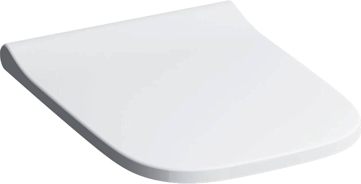 Geberit Smyle Square Toilet Seat and Cover - Soft Close (wrap over)