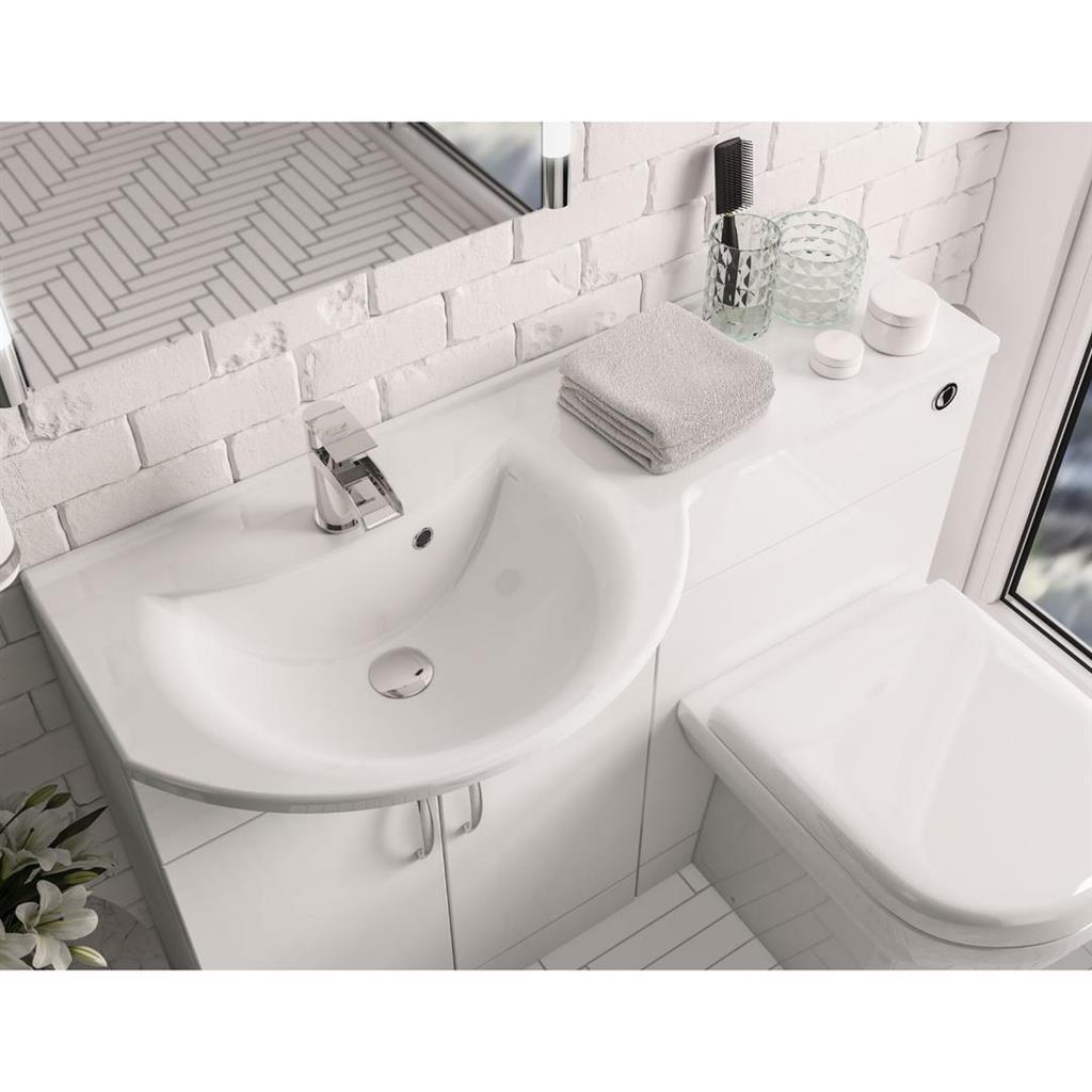 Lyegrove Slimline LH 110 Cast Top - White