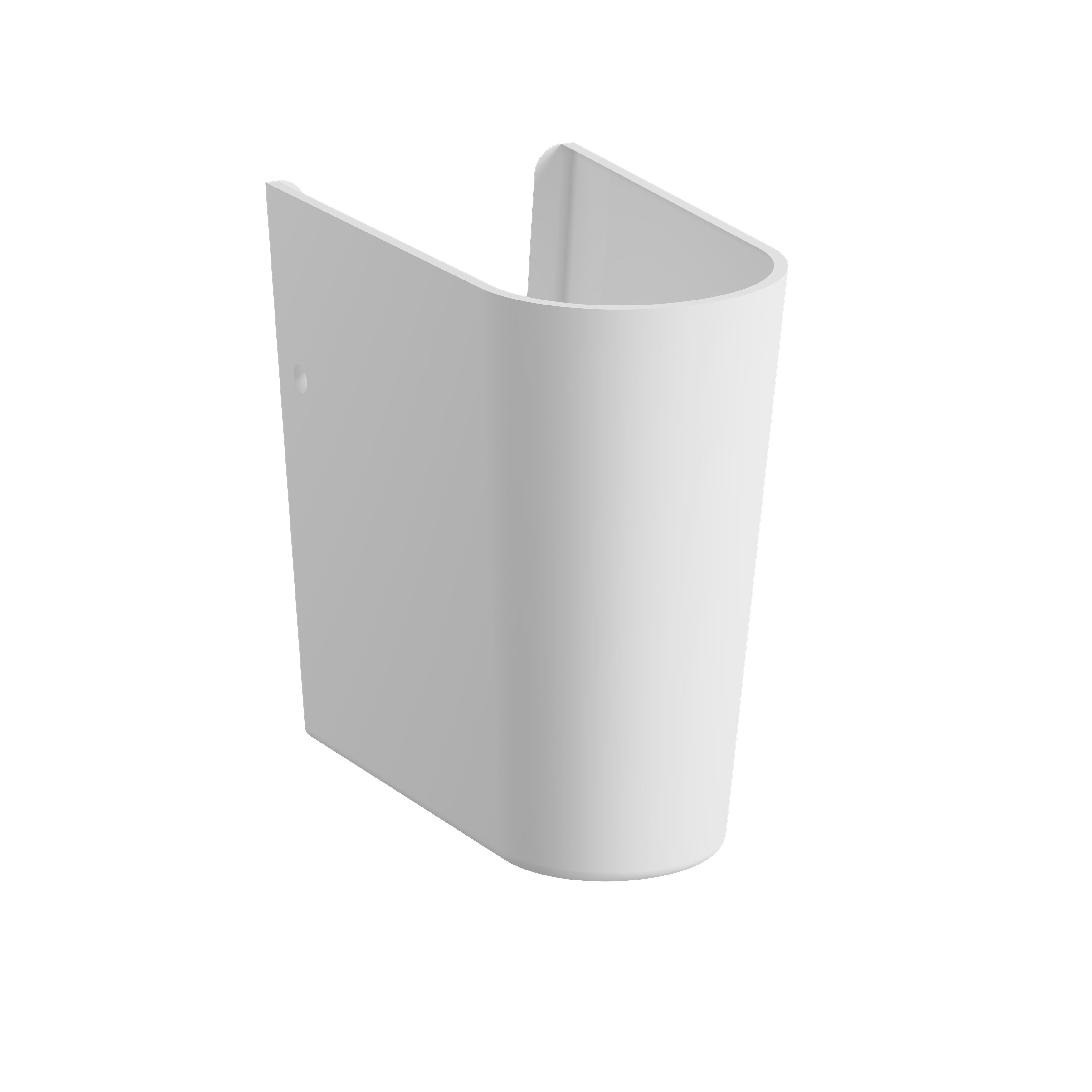 S50 Half Pedestal - White