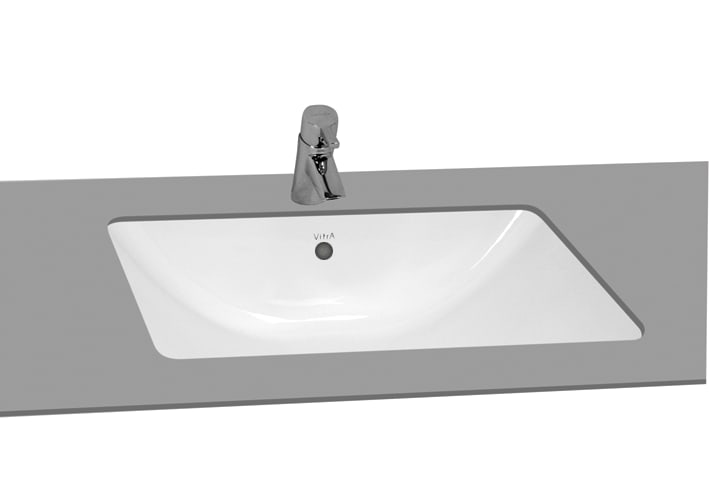 S50 Undercounter Washbasin - White