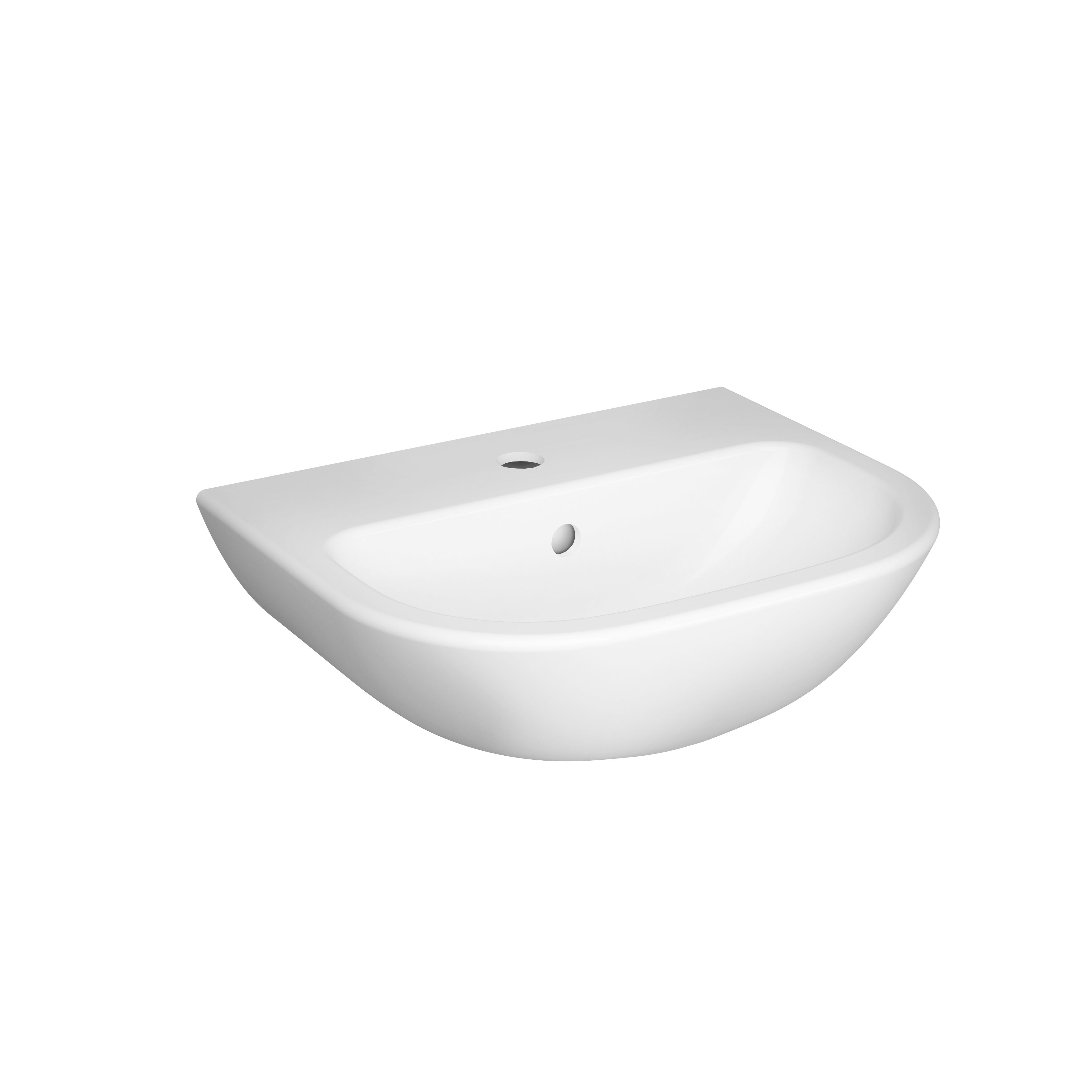 S20 Standard Washbasin - White