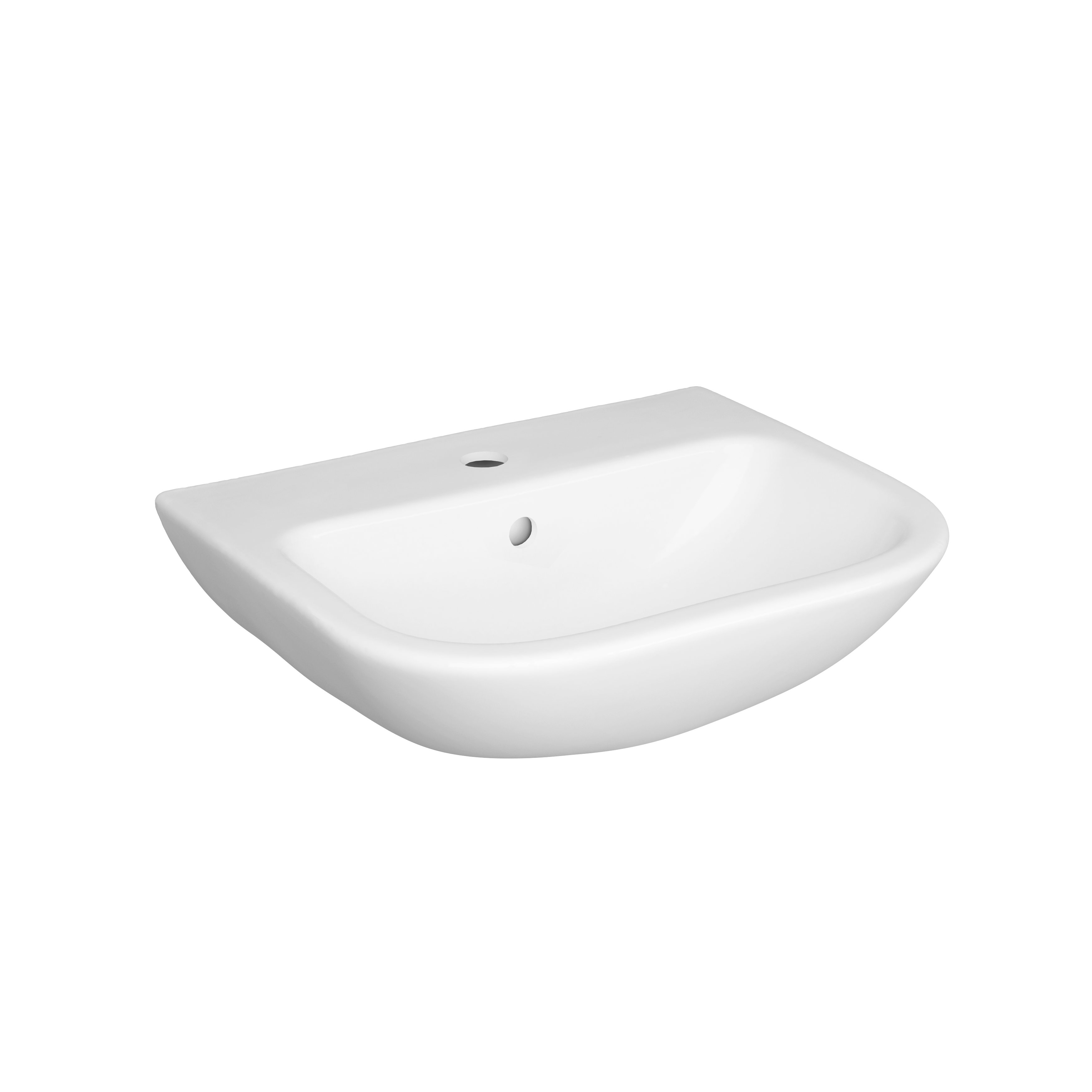 S20 Standard Washbasin - White