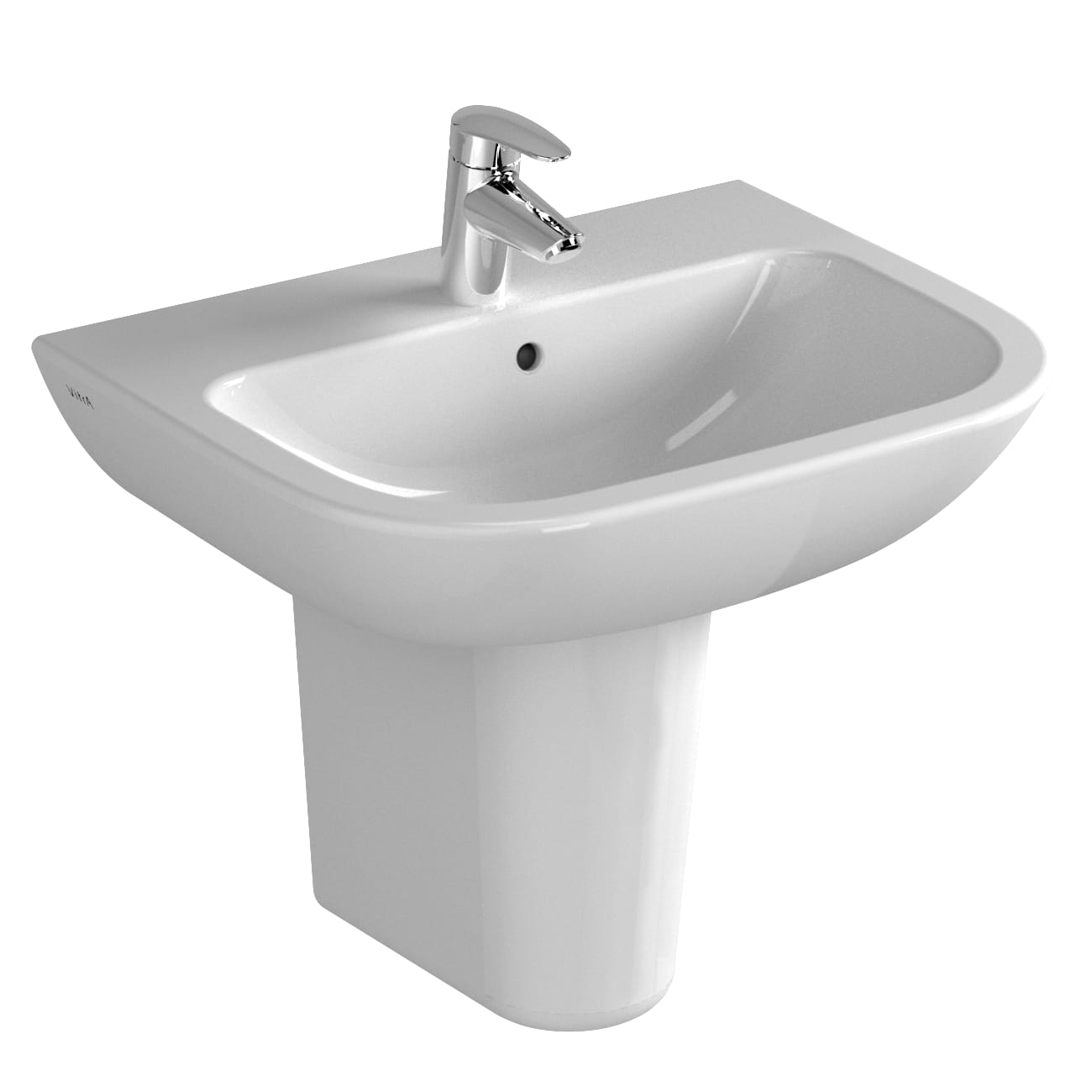 S20 Standard Washbasin - White