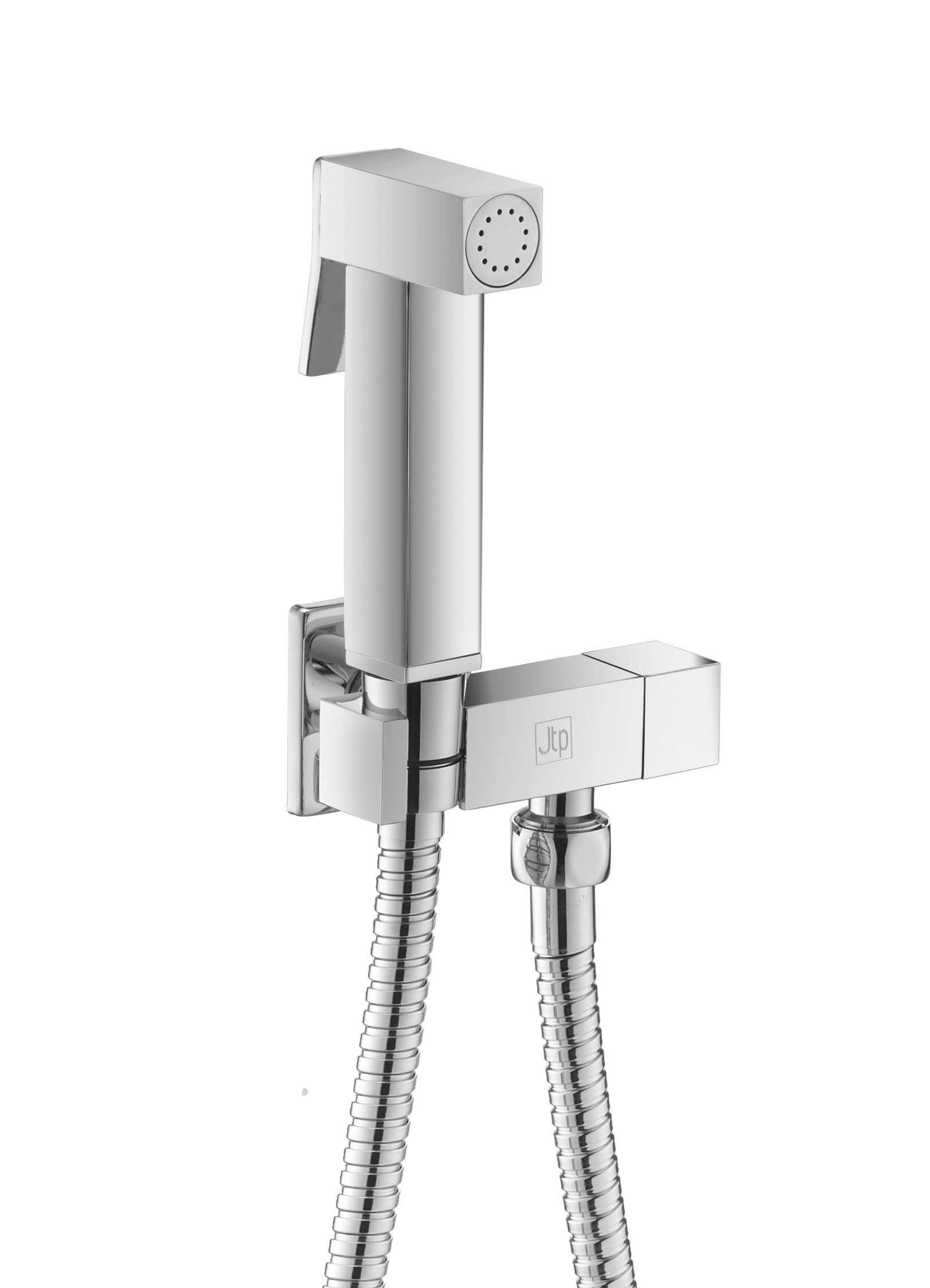 JTP - Square Douche Set with Angle Valve