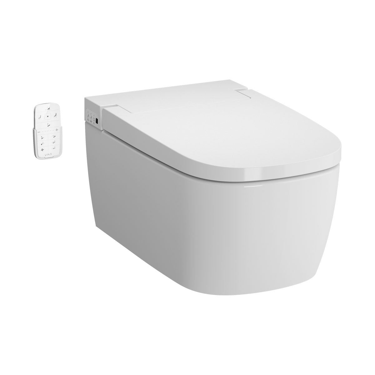 VitrA V-Care Shower Toilet - Comfort Wall Hung with Soft Close Seat