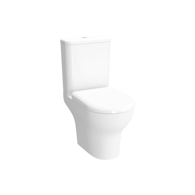 Zentrum Close-Coupled Toilet , Pan & Seat