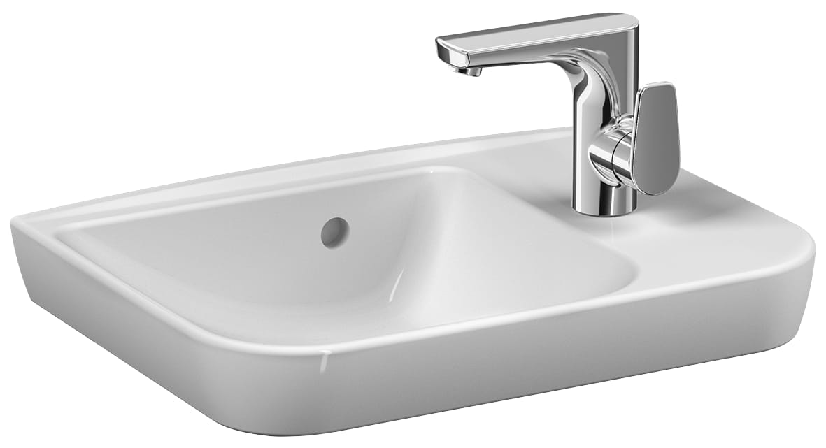 Sento Compact Vanity Washbasin - 50 cm - White