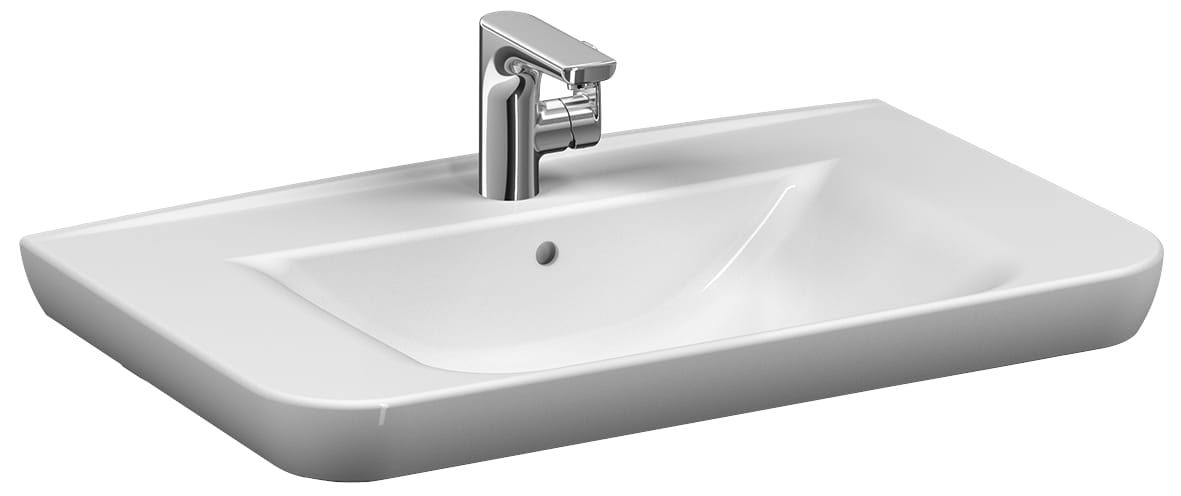 Sento Vanity Washbasin - 80 cm - White