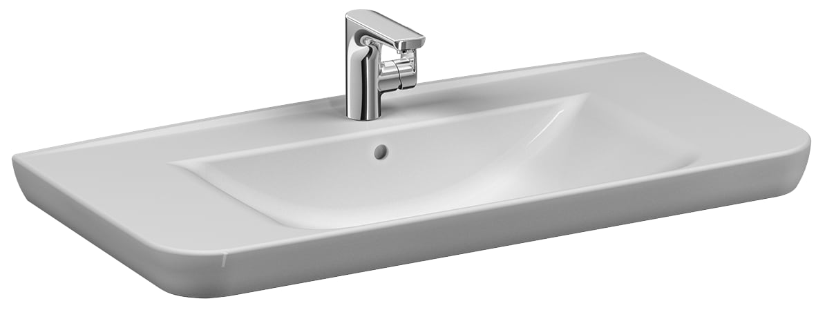 Sento Vanity Washbasin - 100 cm - White