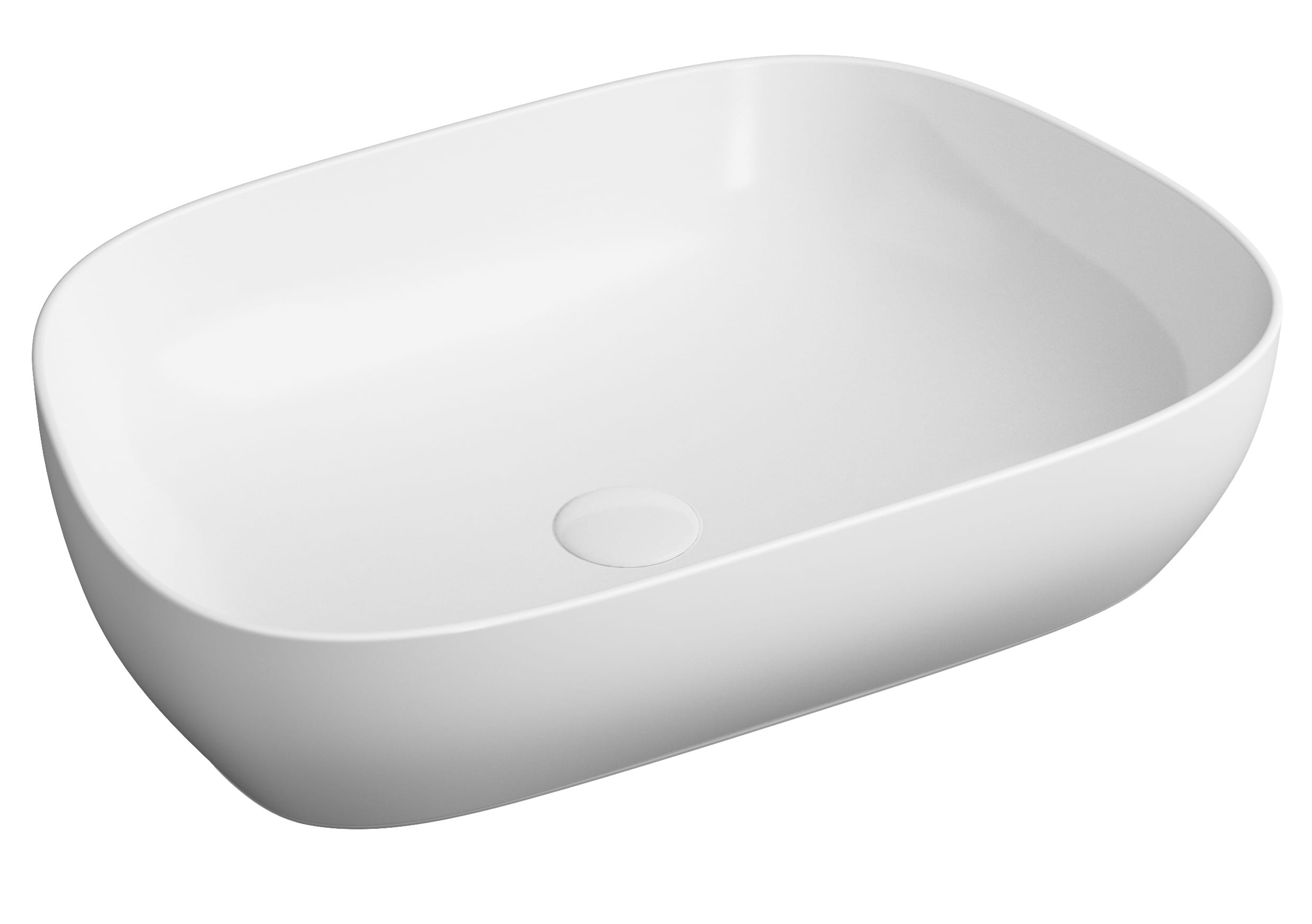Outline Bowl - TV - White