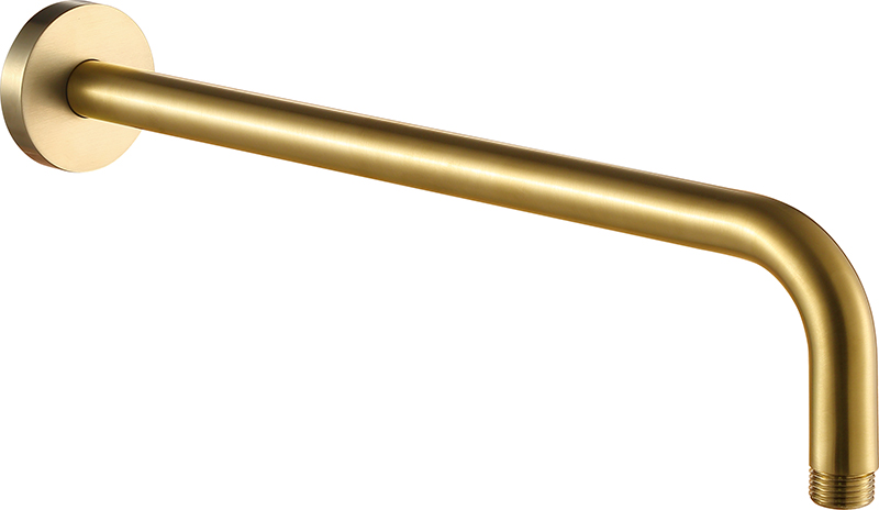JTP - VOS Shower Arm, 400mm Brushed Brass