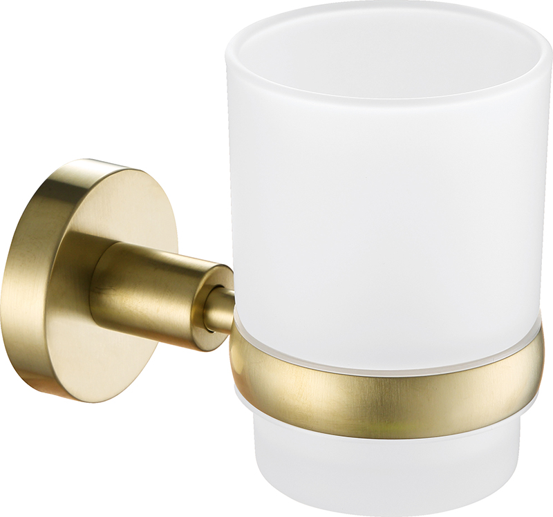 VOS Tumbler Holder Brushed Brass