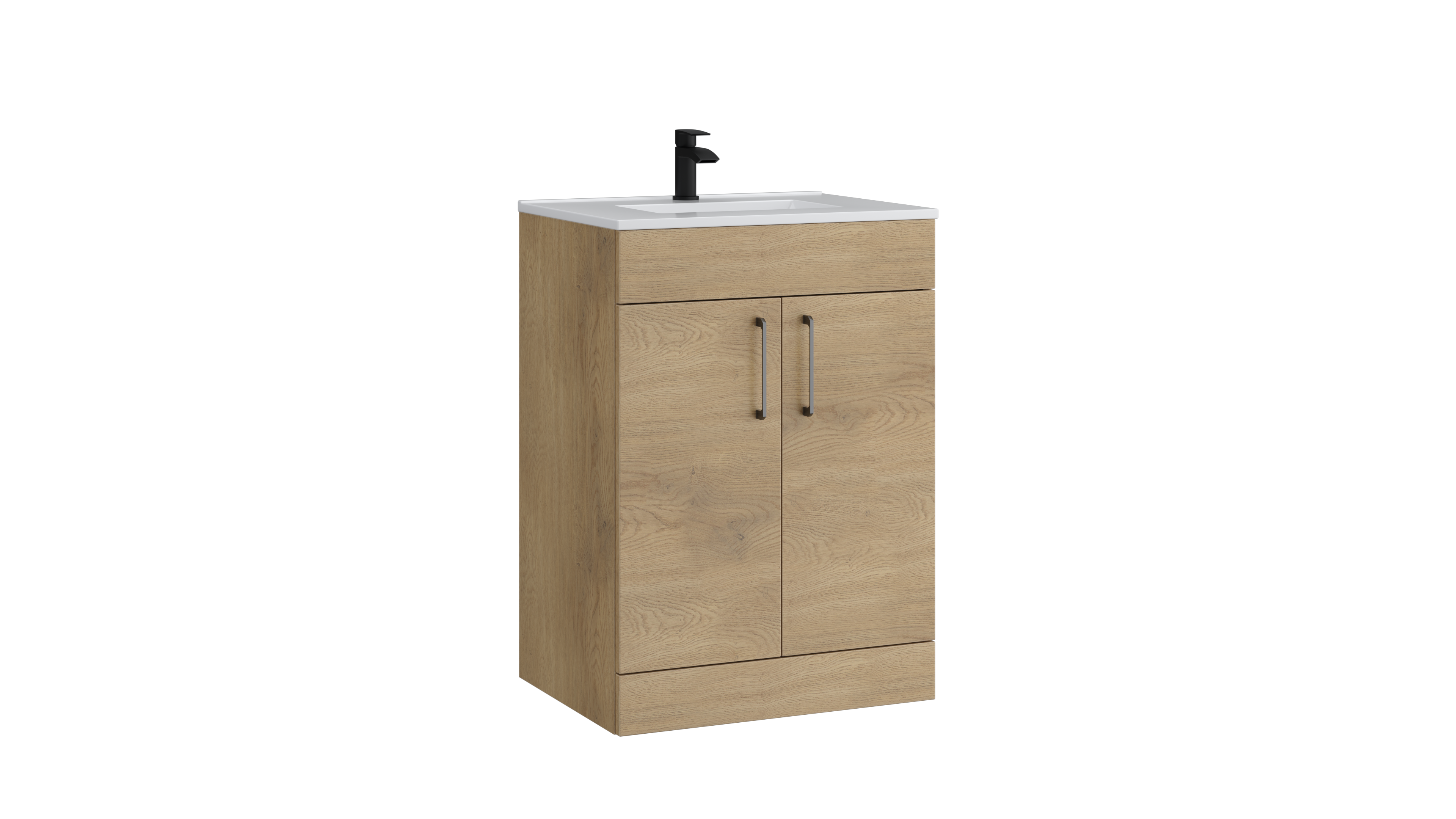 Dove 600mm 2 Door Floor Standing Unit Torro Oak