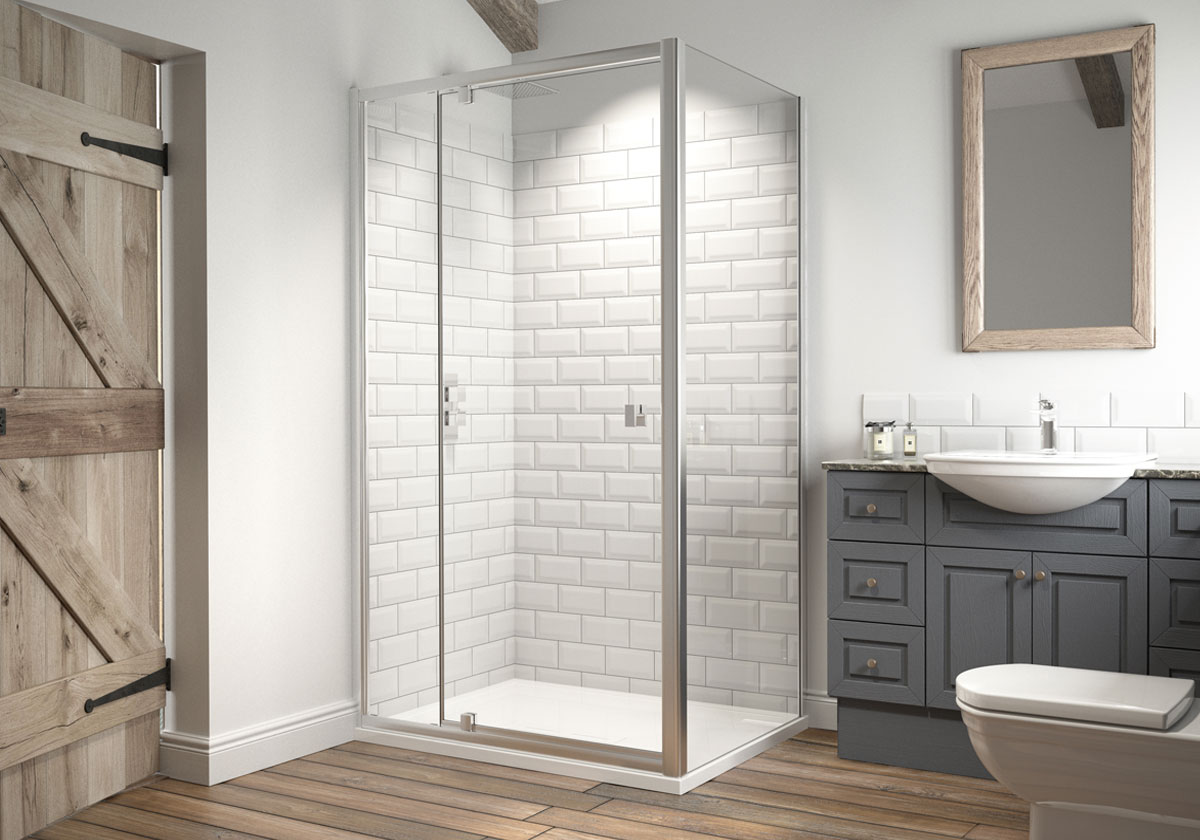 700mm Shower Doors Side Panel