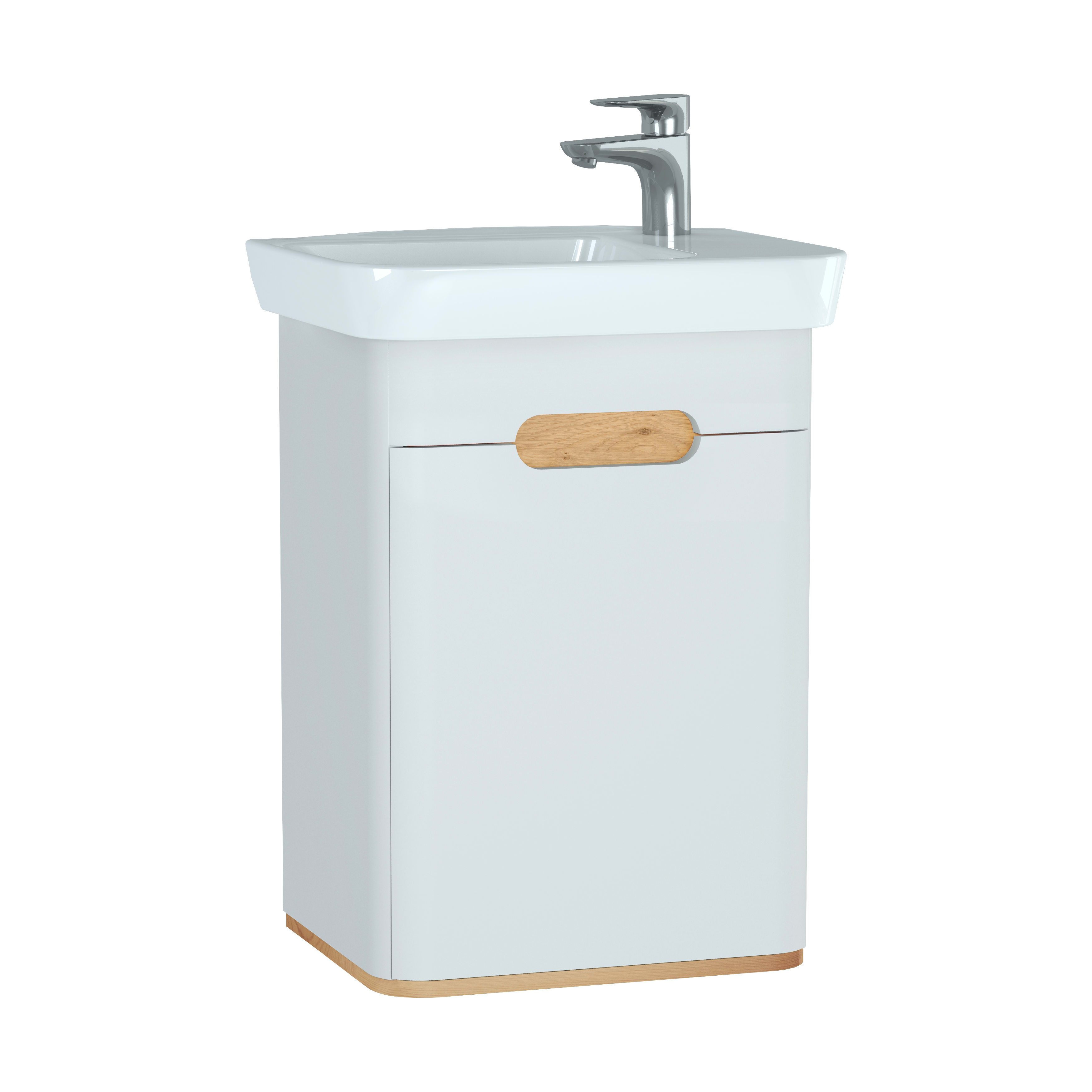 Sento Washbasin Unit - 50 cm - Matt white