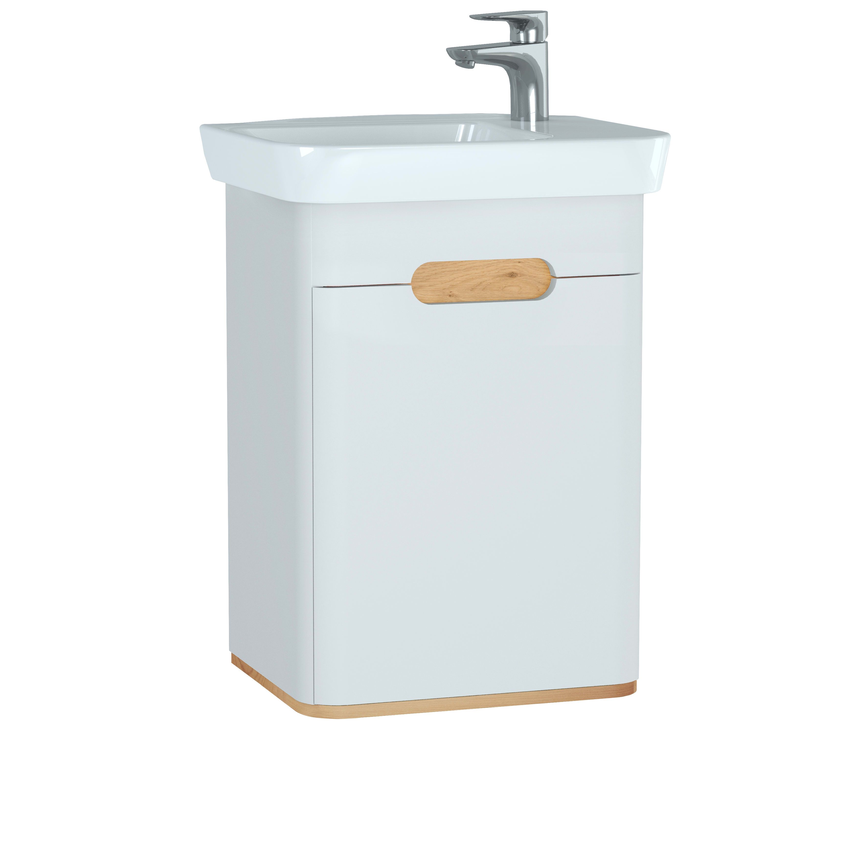 Sento Washbasin Unit - 50 cm - Matt white
